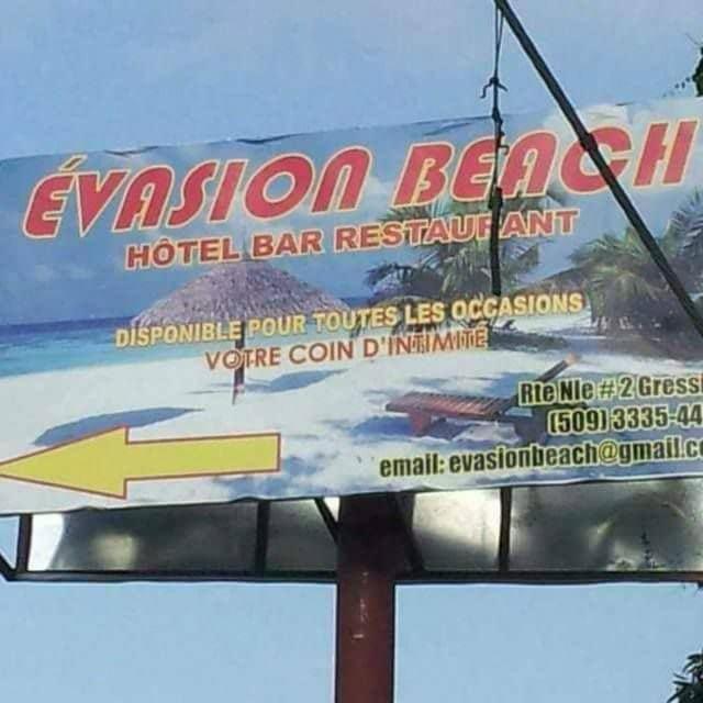 Evasion Beach Hotel Gressier Kültér fotó